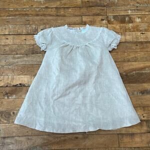 Edgehill Collection 18 Month Dress Beige Lace Collar November '22 Dillards